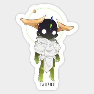 Zodiac Sign: Taurus Sticker